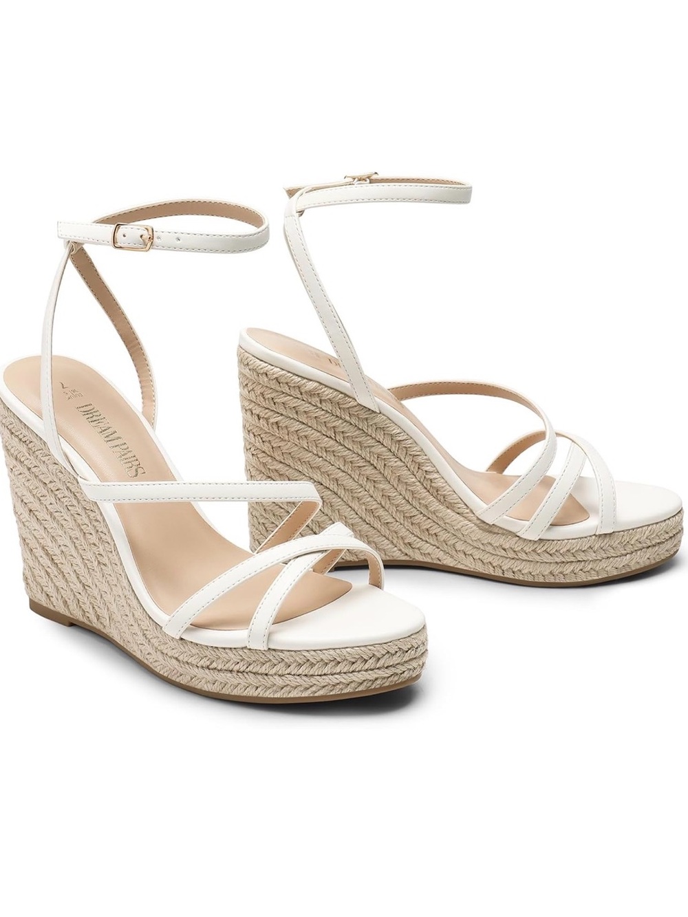 Dream Paris Espadrille Wedges- NEVER WORN